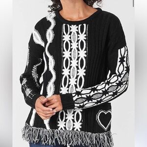 Desigual Brixton sweater with pocket. NWT Medium.